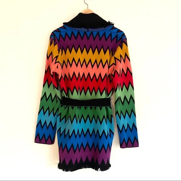 Regino Bella Chevron Knit Cardigan